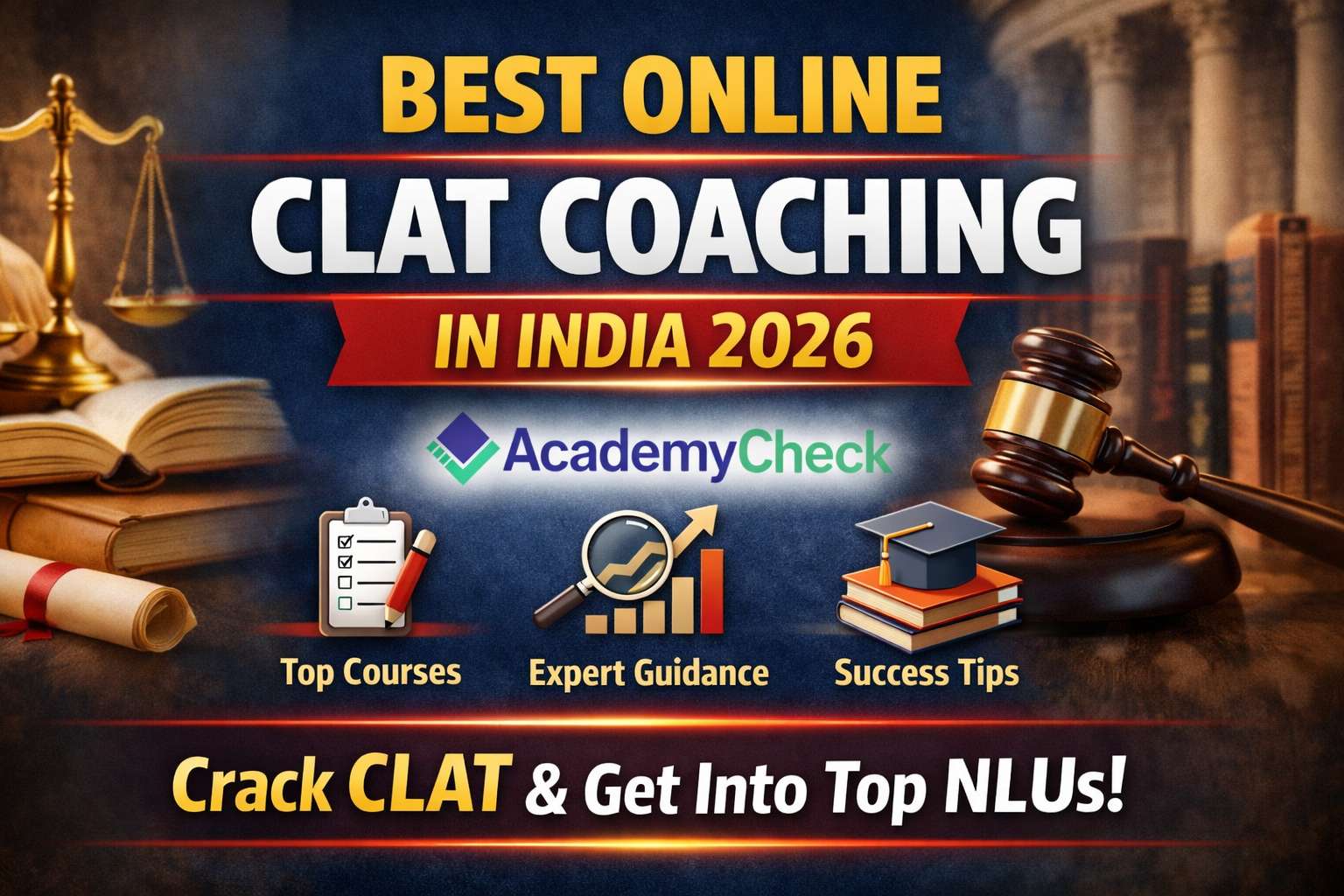 Top 5 Online CLAT Coaching in India (2026): Expert Faculty & Complete Fee Structure
